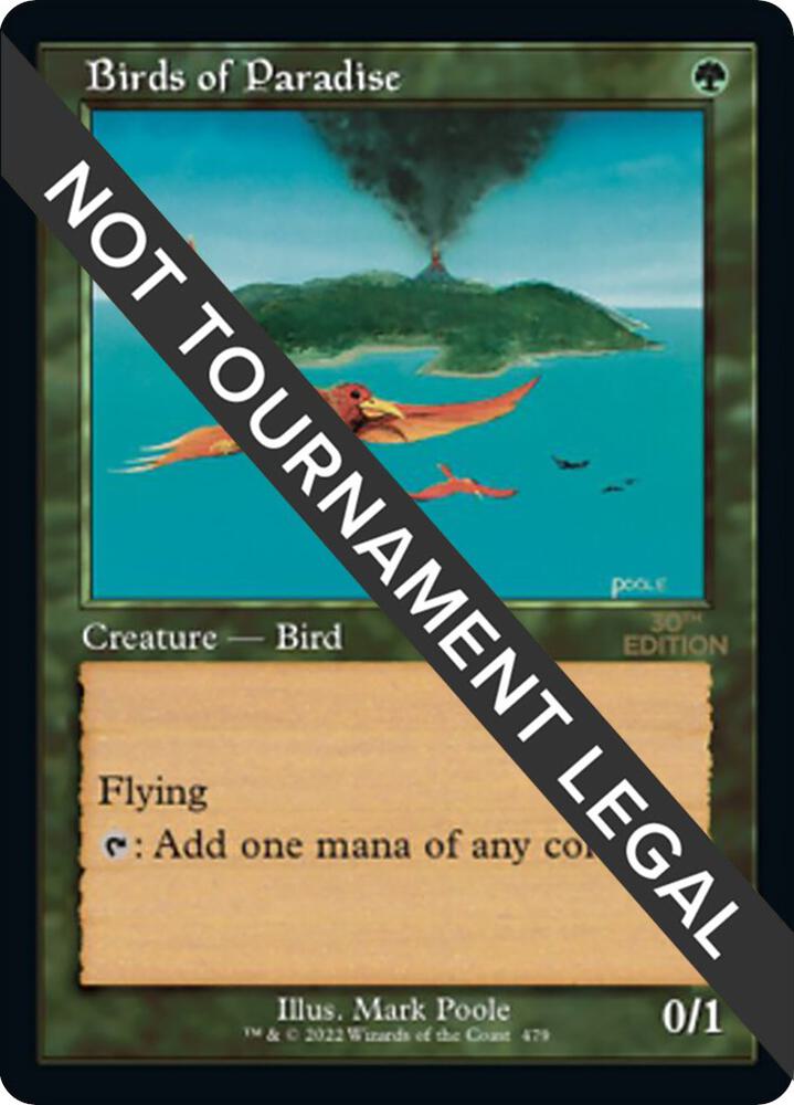 Birds of Paradise Retro Frame 479/594 (30th Anniversary Edition)  | Good Games Adelaide SA