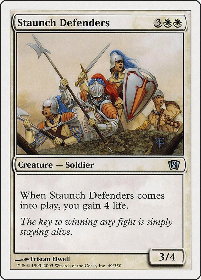 Staunch Defenders 49 (8th Edition)  - Foil | Good Games Adelaide SA