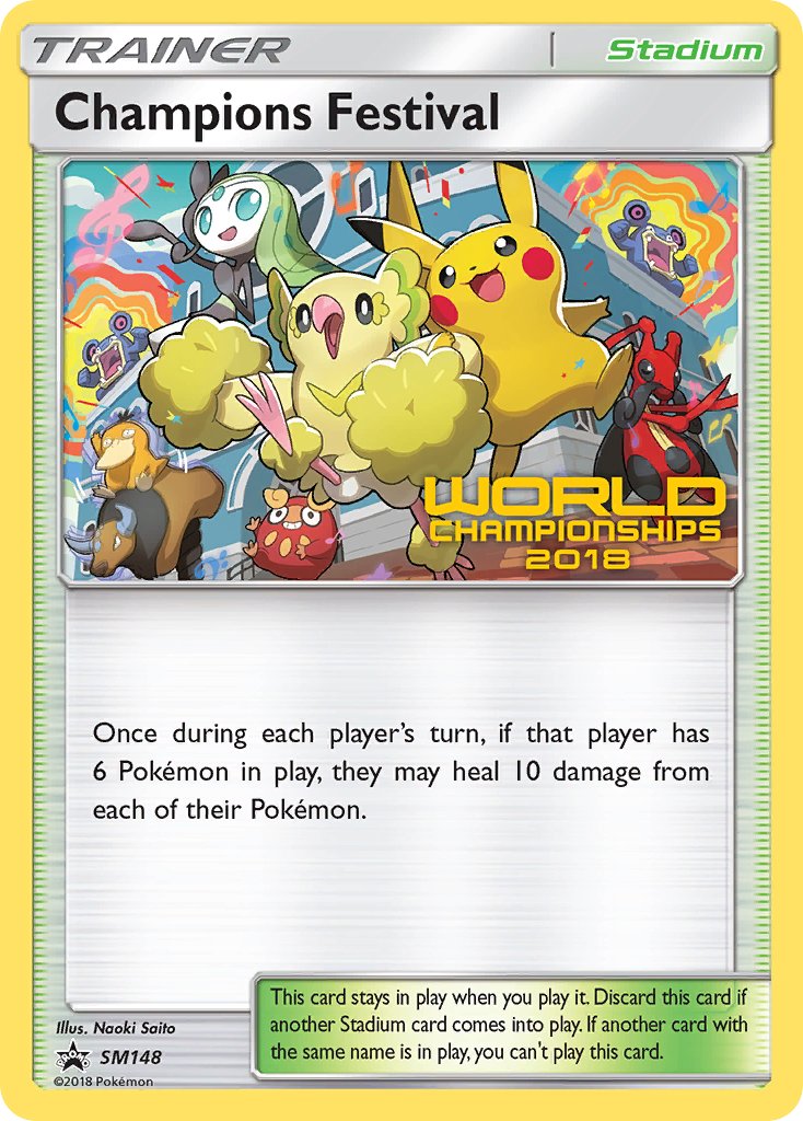 Champions Festival (SM148) (2018 Top Finalist) [Sun & Moon: Black Star Promos] | Good Games Adelaide SA
