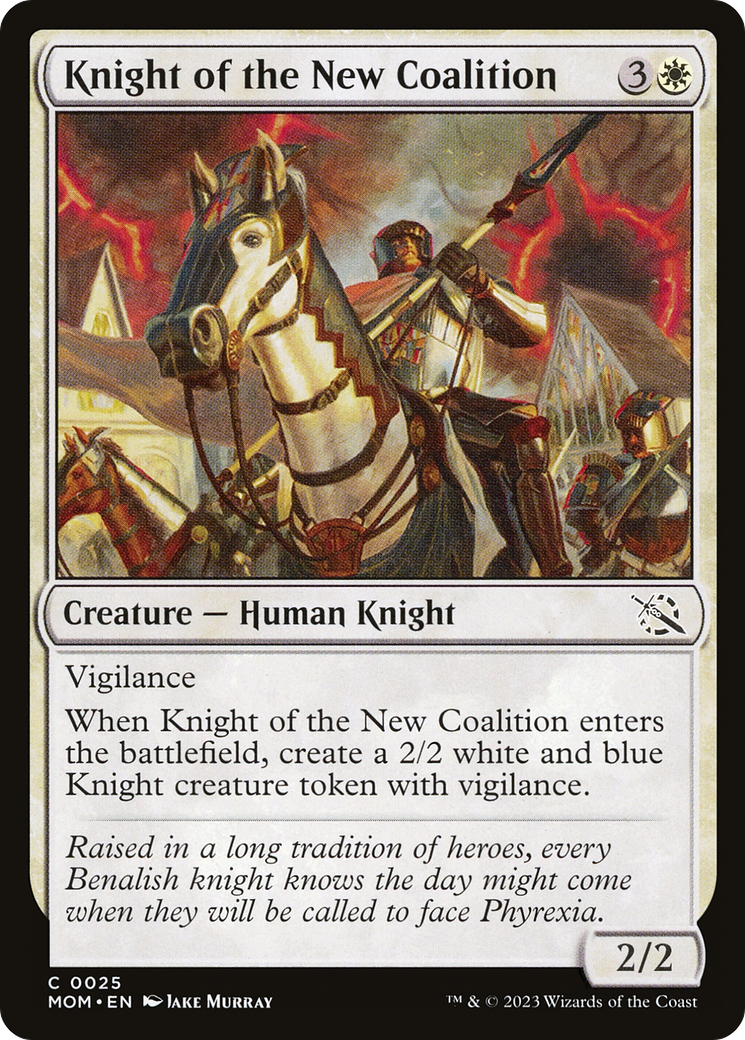 Knight of the New Coalition [March of the Machine] | Good Games Adelaide SA