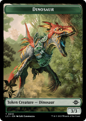 Gnome // Dinosaur (0010) Double-Sided Token [The Lost Caverns of Ixalan Tokens] | Good Games Adelaide SA