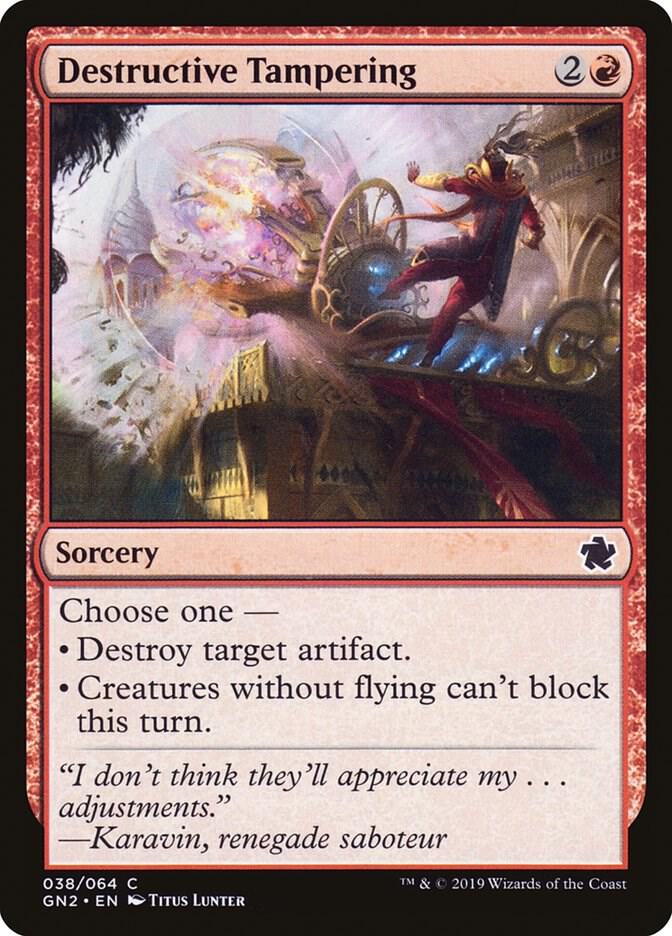 Destructive Tampering 38 (Magic Game Night 2019)  | Good Games Adelaide SA