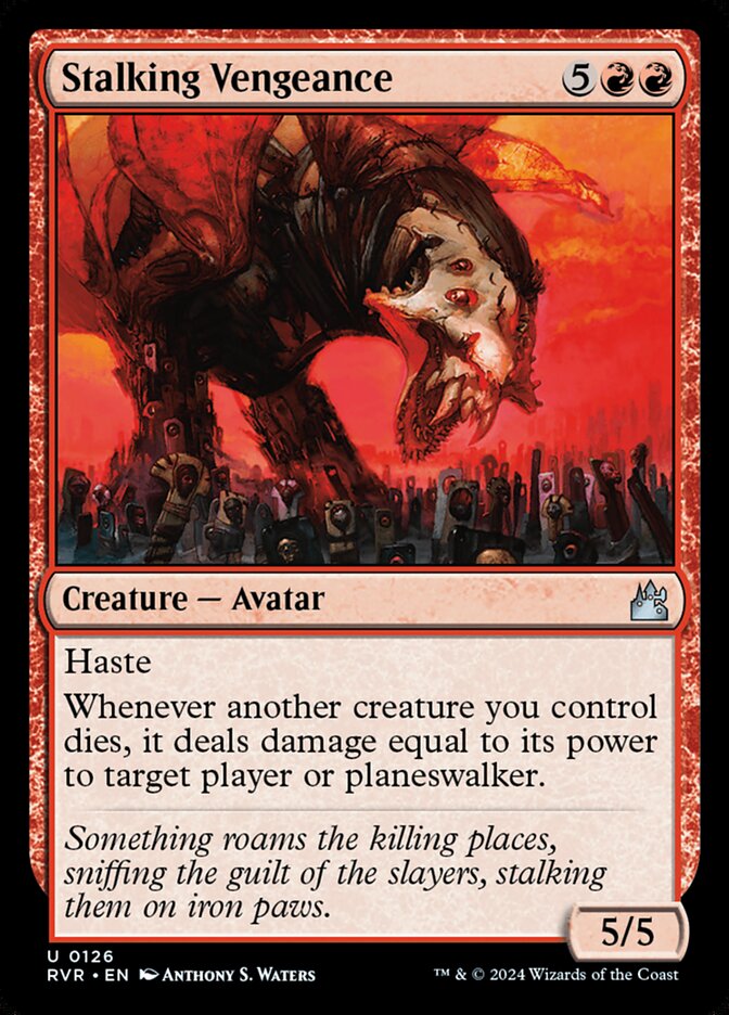 Stalking Vengeance 126 (Ravnica Remastered)  | Good Games Adelaide SA