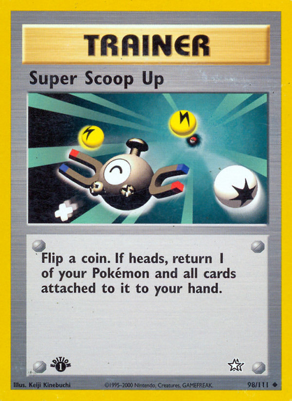 Super Scoop Up (98/111) [Neo Genesis 1st Edition] | Good Games Adelaide SA