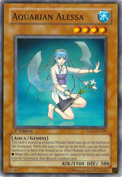 Aquarian Alessa [TAEV-EN020] Super Rare | Good Games Adelaide SA