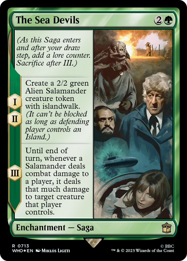 The Sea Devils (Surge Foil) [Doctor Who] | Good Games Adelaide SA