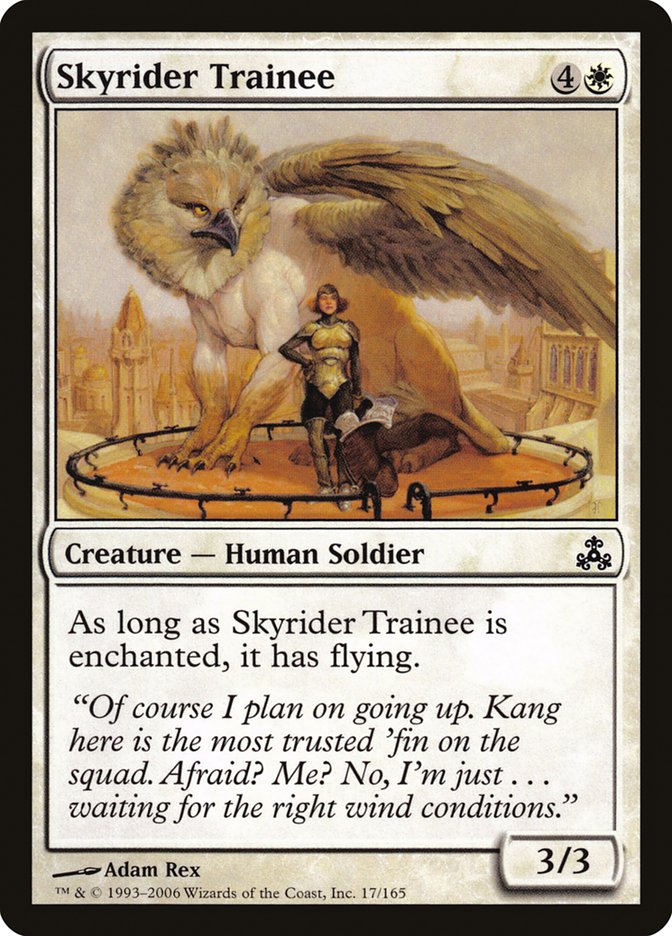 Skyrider Trainee 17 (Guildpact)  - Foil | Good Games Adelaide SA