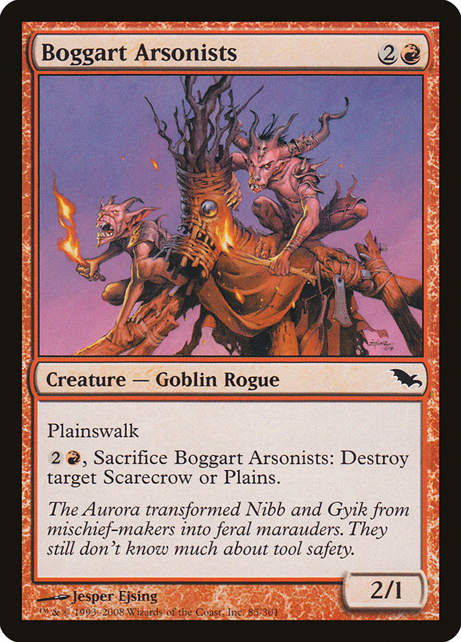 Boggart Arsonists 85 (Shadowmoor)  | Good Games Adelaide SA