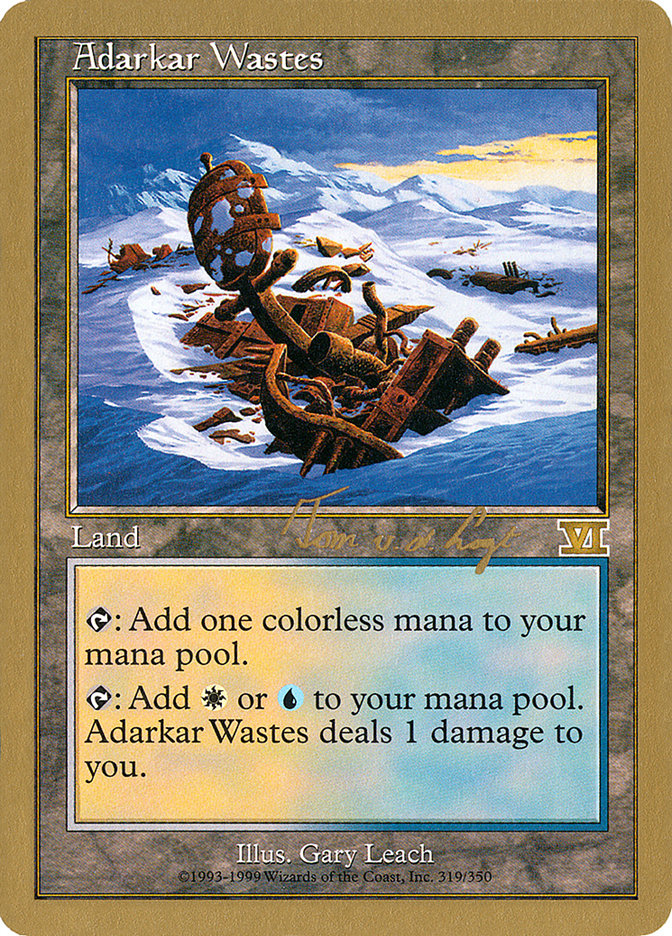 Adarkar Wastes (Tom van de Logt) [World Championship Decks 2000] | Good Games Adelaide SA