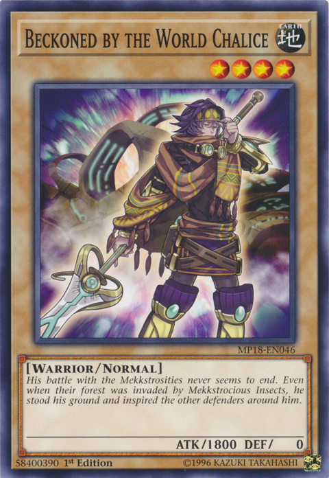 Beckoned by the World Chalice [MP18-EN046] Common | Good Games Adelaide SA