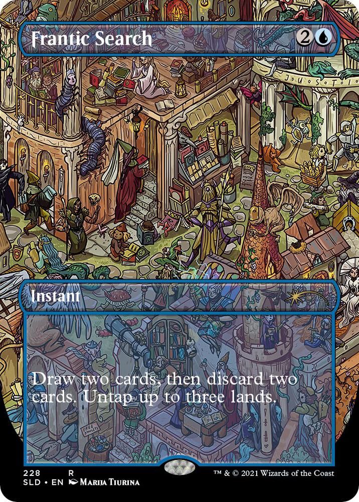 Frantic Search 228 (Secret Lair Drop Series)  - Foil | Good Games Adelaide SA
