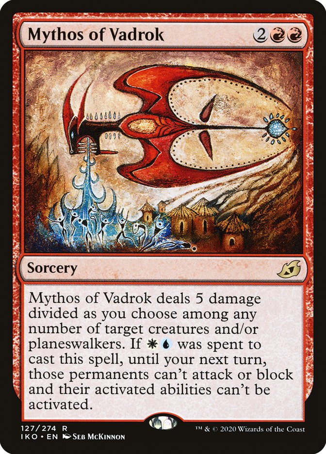 Mythos of Vadrok 127 (Ikoria: Lair of Behemoths)  | Good Games Adelaide SA