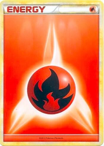 Fire Energy 2010 Unnumbered HGSS Style Non Holo  (League & Championship Cards)  | Good Games Adelaide SA