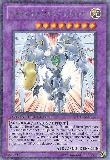 Elemental Hero Shining Flare Wingman [DT03-EN086] Rare | Good Games Adelaide SA