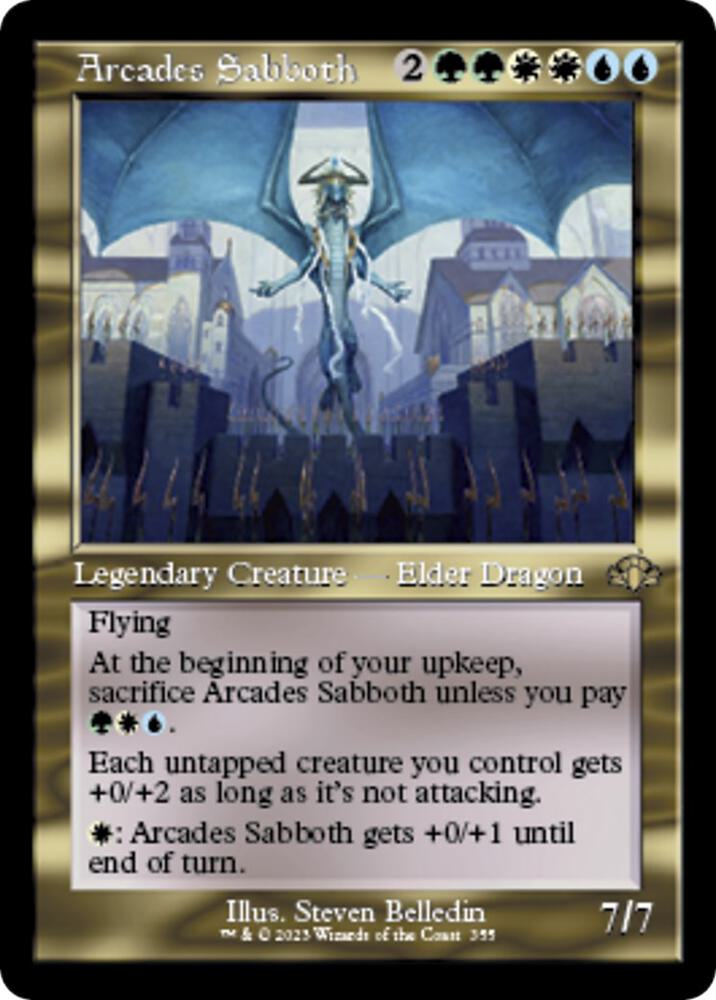 Arcades Sabboth Retro Frame 355 (Dominaria Remastered)  | Good Games Adelaide SA
