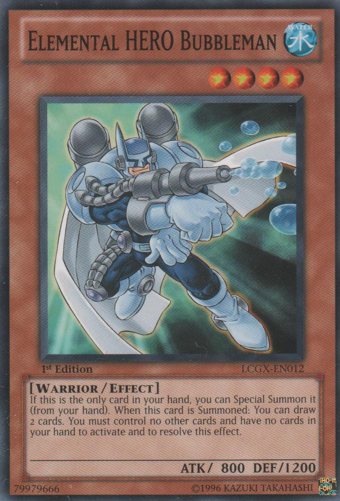 Elemental HERO Bubbleman [LCGX-EN012] Common | Good Games Adelaide SA