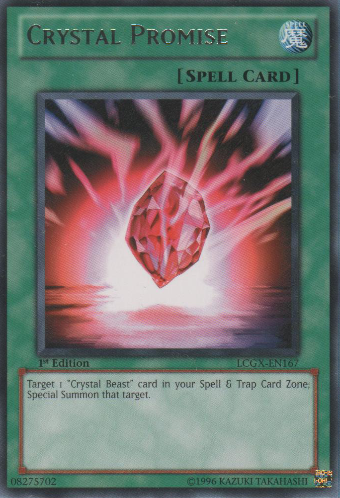 Crystal Promise [LCGX-EN167] Rare | Good Games Adelaide SA