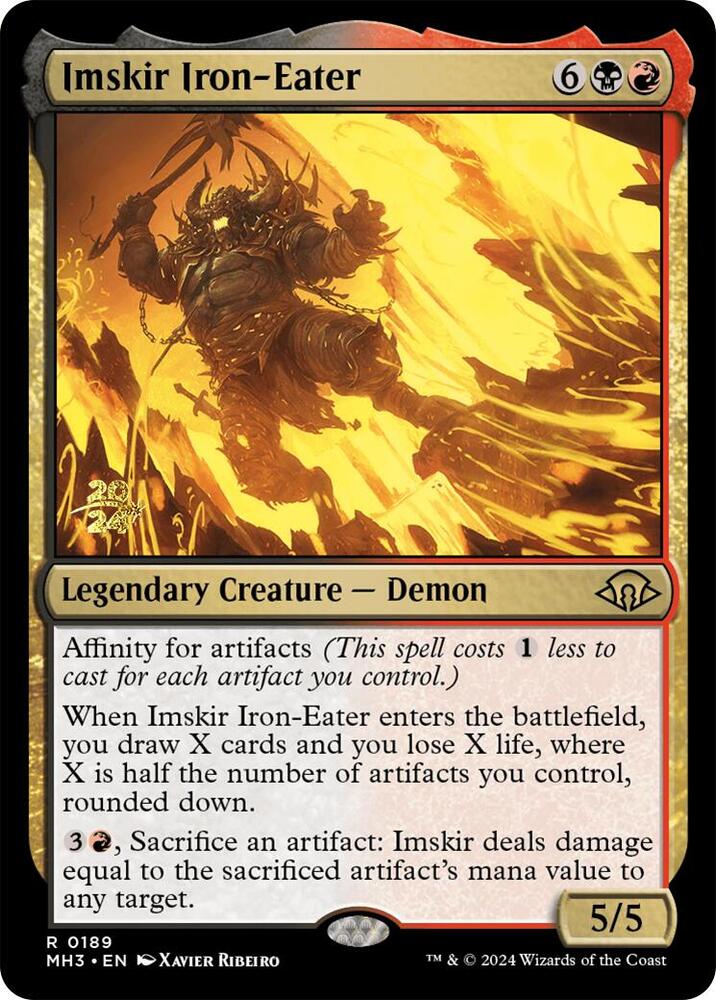 Imskir Iron Eater 189 (Prerelease Cards)  - Foil | Good Games Adelaide SA