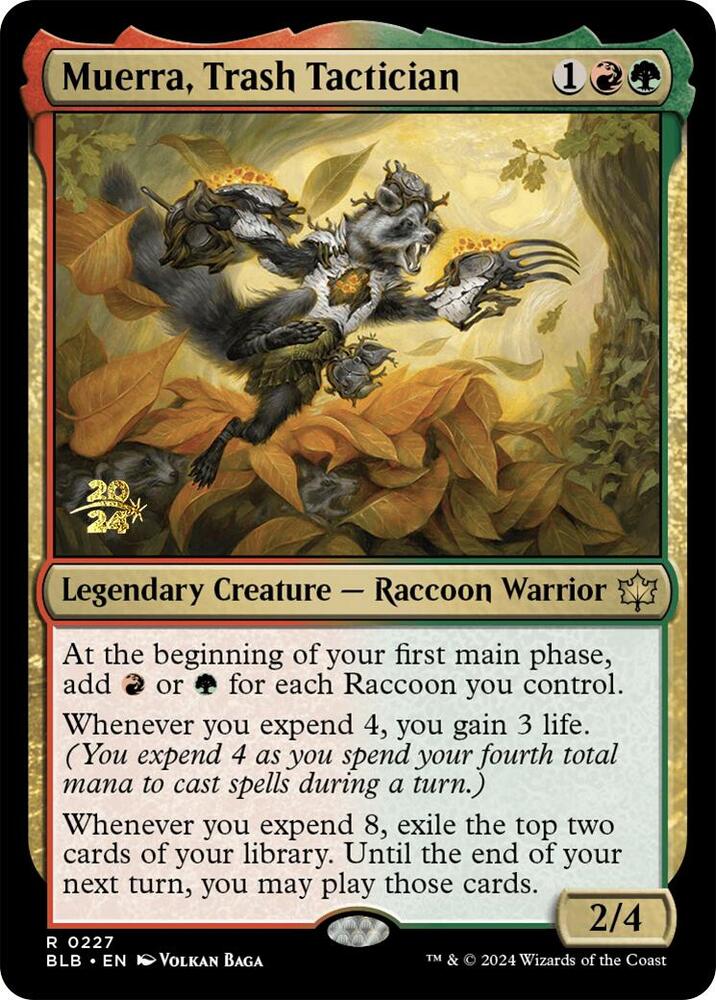 Muerra Trash Tactician 227 (Prerelease Cards)  - Foil | Good Games Adelaide SA