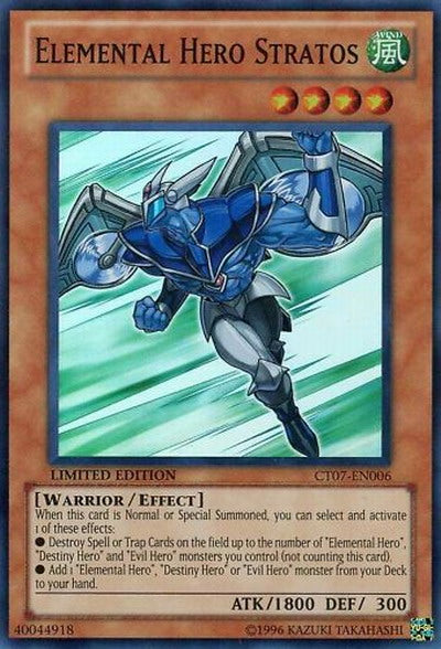 Elemental Hero Stratos [CT07-EN006] Super Rare | Good Games Adelaide SA
