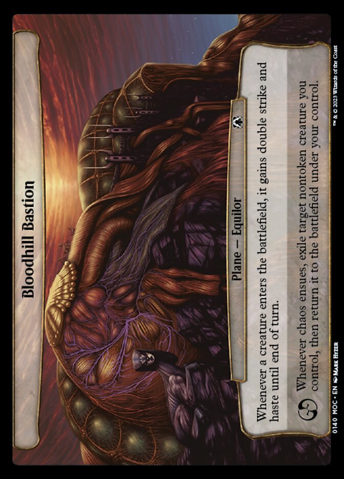 Bloodhill Bastion 140 (Planechase: March of the Machine)  | Good Games Adelaide SA