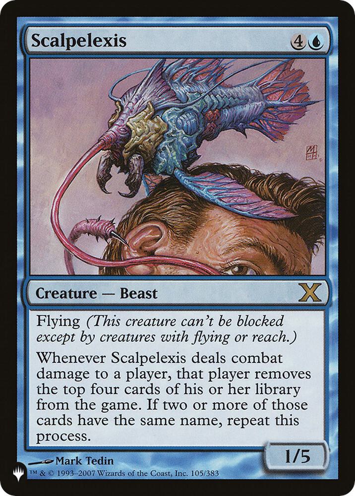 Scalpelexis 105/383 (The List Reprints)  | Good Games Adelaide SA