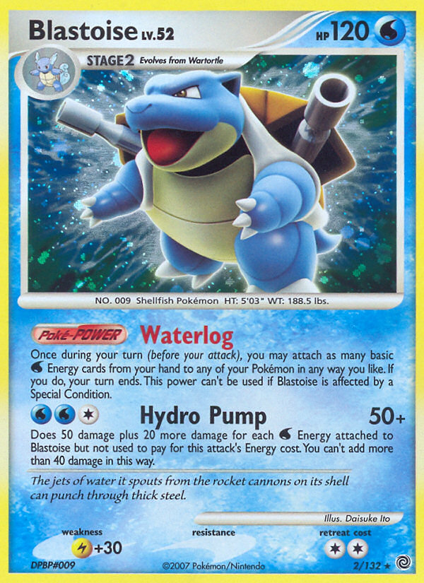 Blastoise (2/132) [Diamond & Pearl: Secret Wonders] | Good Games Adelaide SA