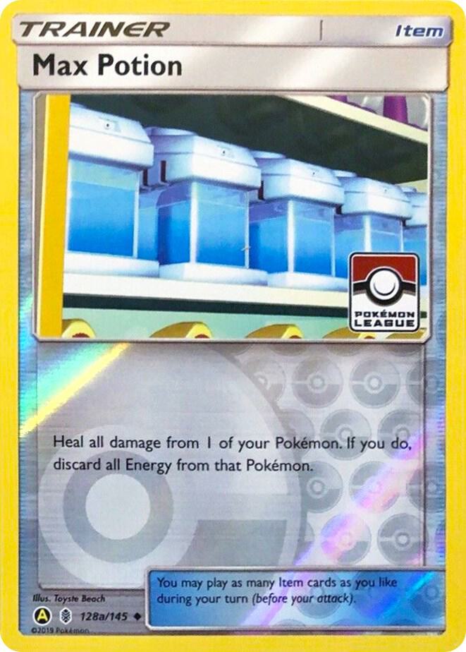 Max Potion 128a 145 Pokemon League 128a/145 (League & Championship Cards)  - Reverse Holofoil | Good Games Adelaide SA