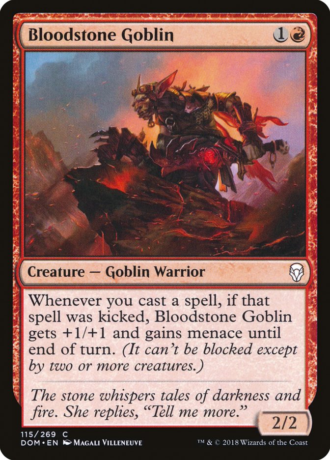 Bloodstone Goblin [Dominaria] | Good Games Adelaide SA