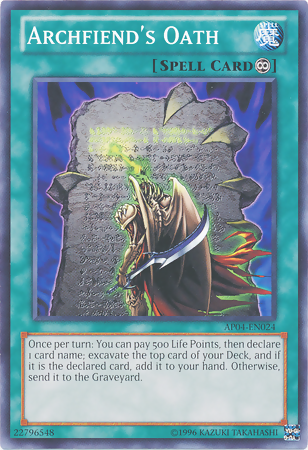 Archfiend's Oath [AP04-EN024] Common | Good Games Adelaide SA