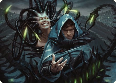 Phyrexian Arena Art Card [Phyrexia: All Will Be One Art Series] | Good Games Adelaide SA