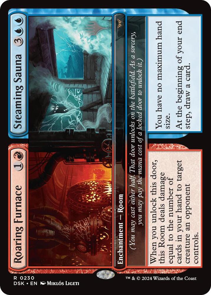Roaring Furnace Steaming Sauna 230 (Promo Pack: Duskmourn: House of Horror)  | Good Games Adelaide SA