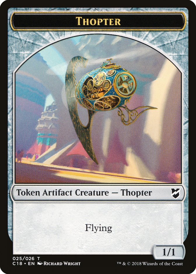 Myr (023) // Thopter (025) Double-sided Token [Commander 2018 Tokens] | Good Games Adelaide SA