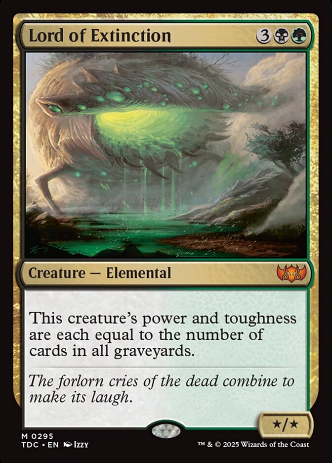 Lord of Extinction 295 (Commander: Tarkir: Dragonstorm)  | Good Games Adelaide SA