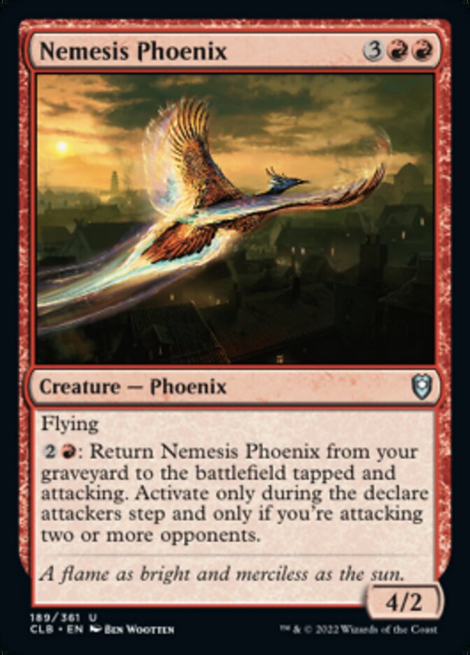 Nemesis Phoenix [Commander Legends: Battle for Baldur's Gate] | Good Games Adelaide SA