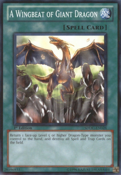 A Wingbeat of Giant Dragon [SDDC-EN028] Common | Good Games Adelaide SA
