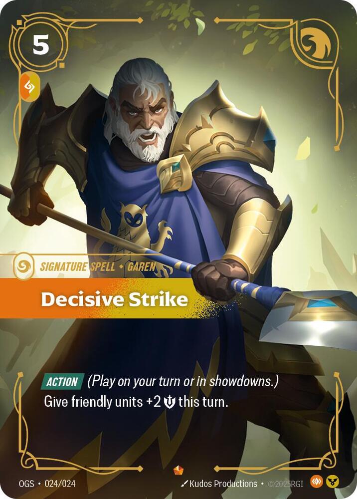 Decisive Strike 024/024 (Origins: Proving Grounds)  | Good Games Adelaide SA
