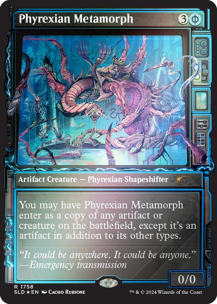 Phyrexian Metamorph 1758 (Secret Lair Drop Series)  - Foil | Good Games Adelaide SA