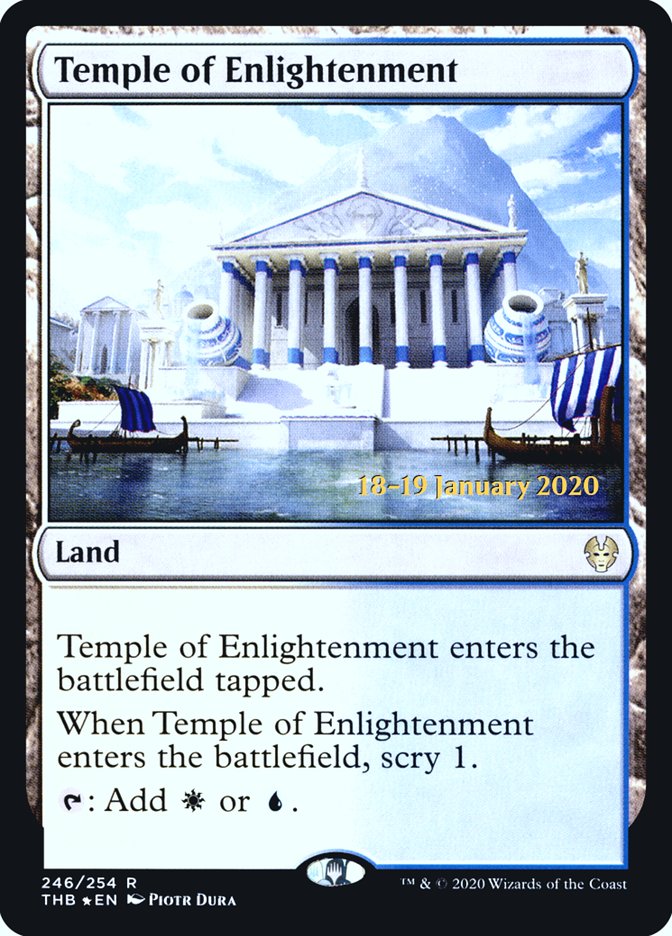 Temple of Enlightenment [Theros Beyond Death Prerelease Promos] | Good Games Adelaide SA