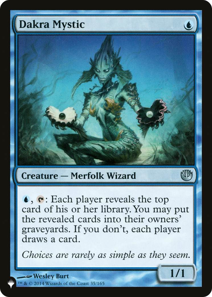 Dakra Mystic [The List Reprints] | Good Games Adelaide SA