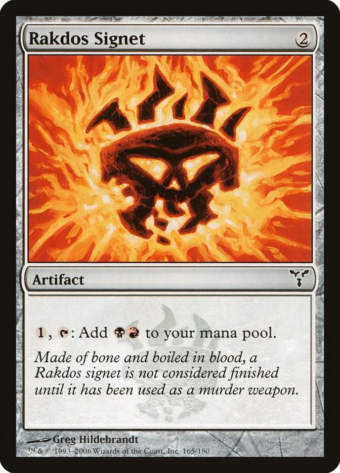 Rakdos Signet 165 (Dissension)  | Good Games Adelaide SA