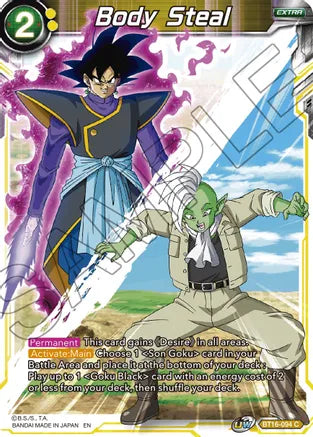 Body Steal [BT16-094] | Good Games Adelaide SA