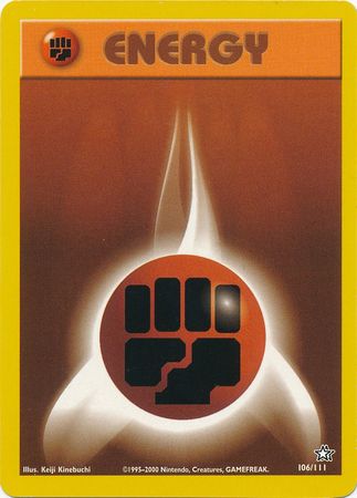 Fighting Energy (106/111) [Neo Genesis Unlimited] | Good Games Adelaide SA