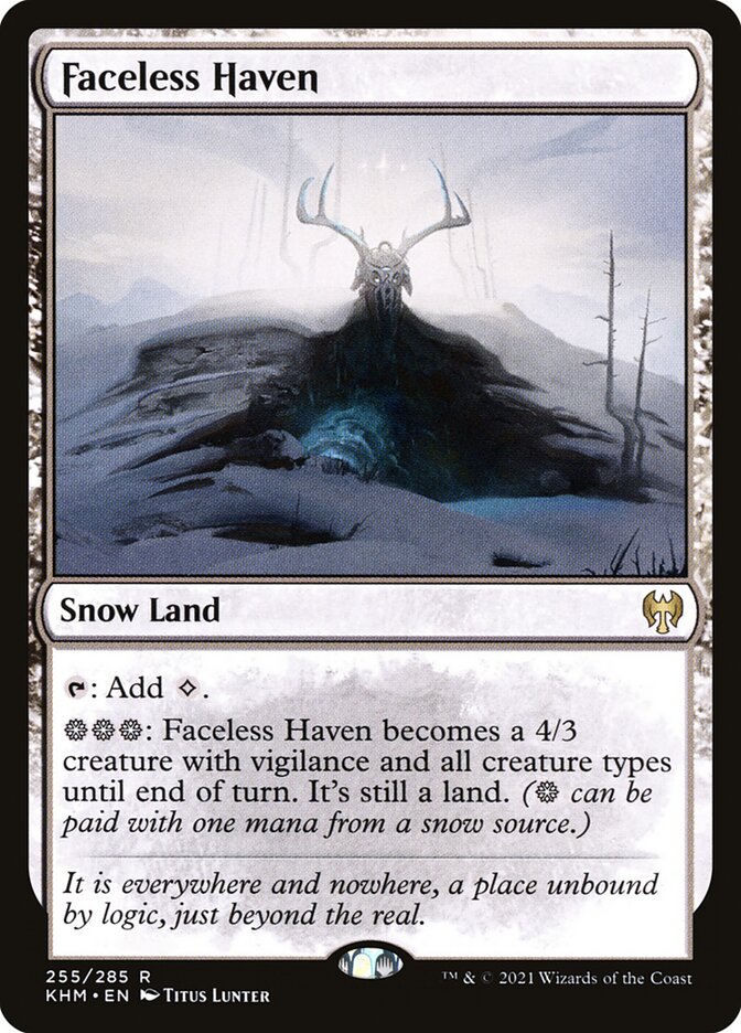 Faceless Haven 255 (Kaldheim)  | Good Games Adelaide SA