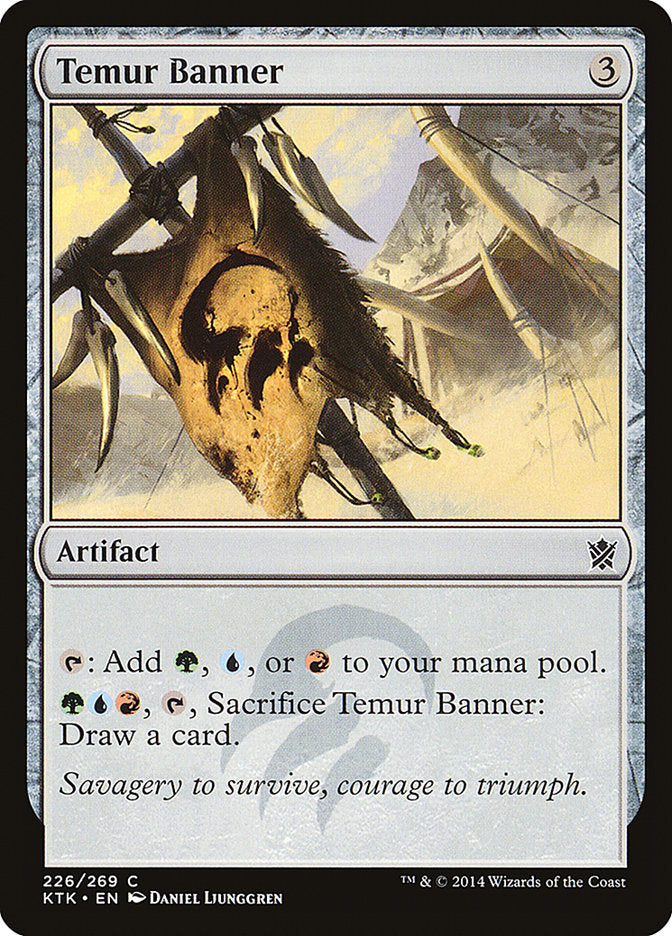 Temur Banner 226 (Khans of Tarkir)  | Good Games Adelaide SA