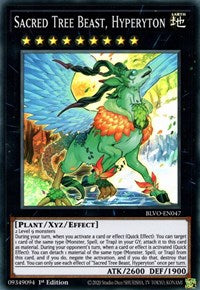 Sacred Tree Beast, Hyperyton [BLVO-EN047] Super Rare | Good Games Adelaide SA
