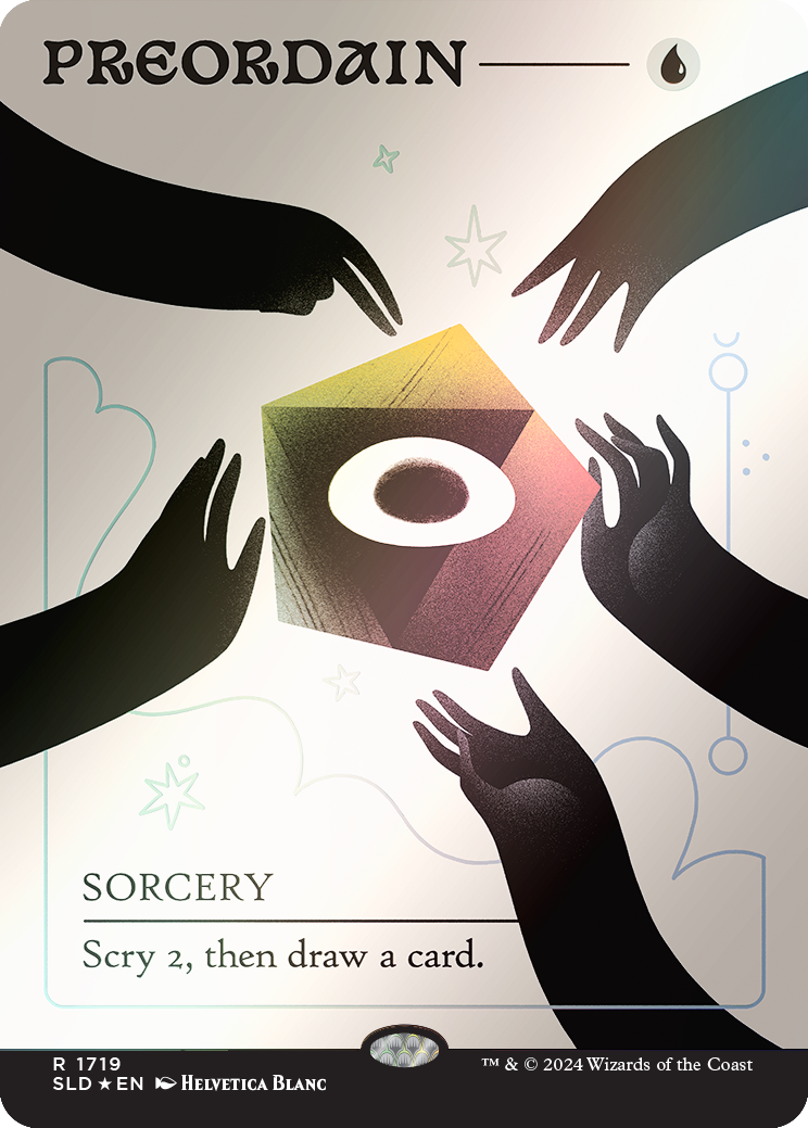 Preordain (1719) (Rainbow Foil) [Secret Lair Drop Series] | Good Games Adelaide SA