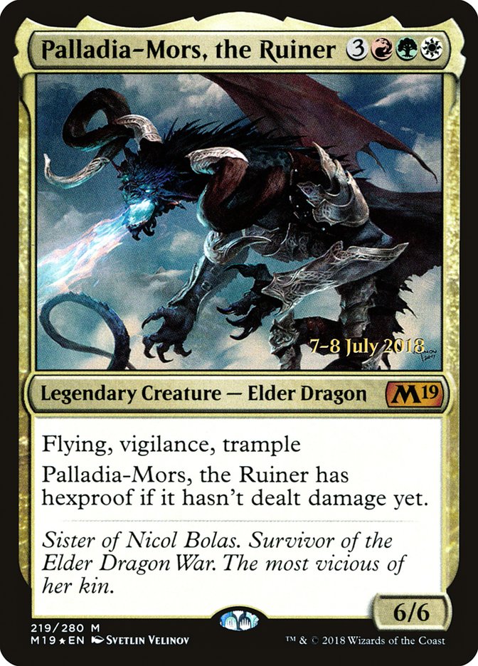 Palladia-Mors, the Ruiner [Core Set 2019 Promos] | Good Games Adelaide SA
