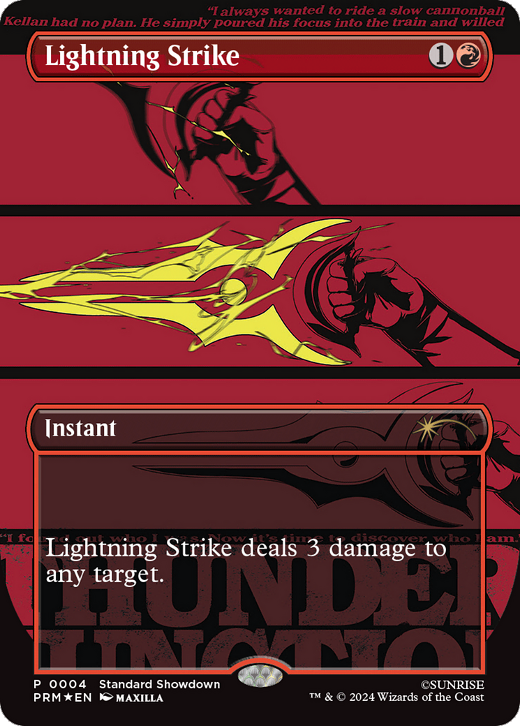 Lightning Strike [Standard Showdown Promos] | Good Games Adelaide SA