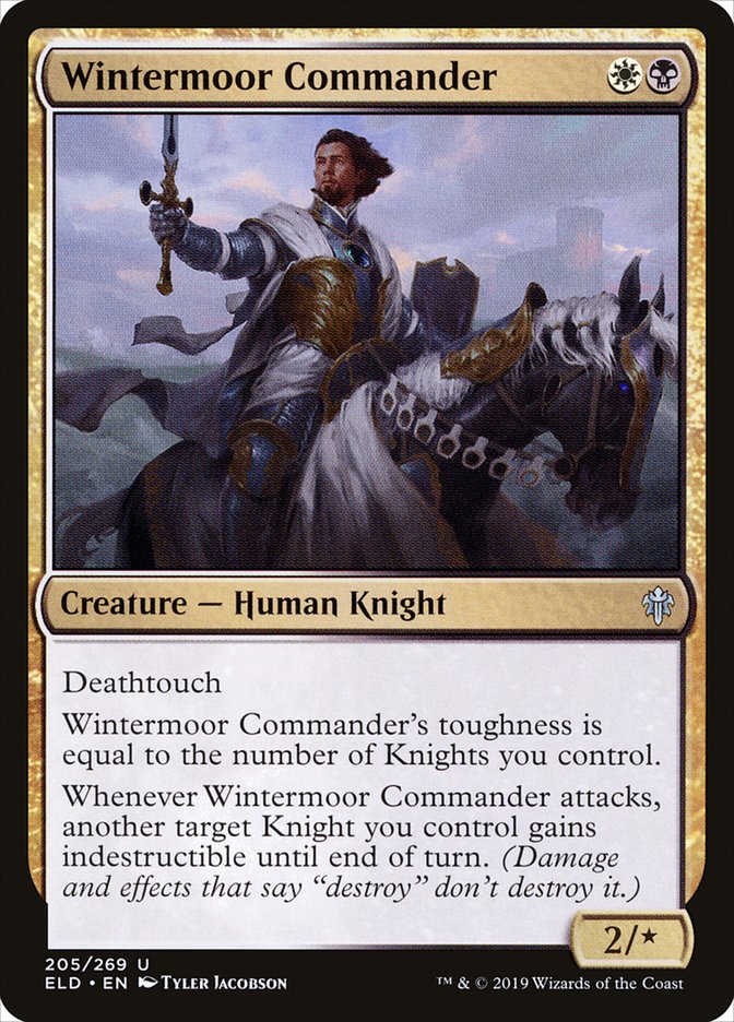 Wintermoor Commander [Throne of Eldraine] | Good Games Adelaide SA